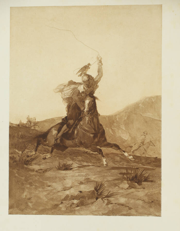 FROMENTIN - Sahara et Sahel - 1879 - Première édition illustrée - Gravures - Photo 4, livre rare du XIXe siècle