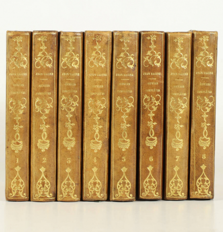 RACINE - Oeuvres complètes - 1819 - 8 volumes - 26 figures - petits formats - Photo 0, livre rare du XIXe siècle