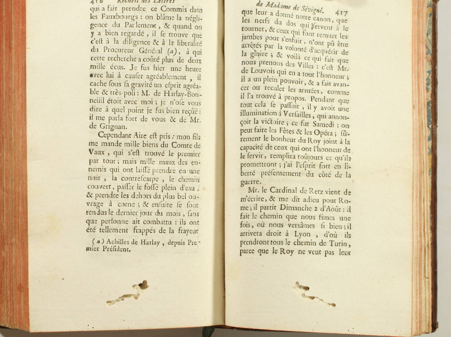 Lettres de madame la marquise de Sévigné 1738-1737 - 6v - EO des 2 derniers vols - Photo 9, livre ancien du XVIIIe siècle