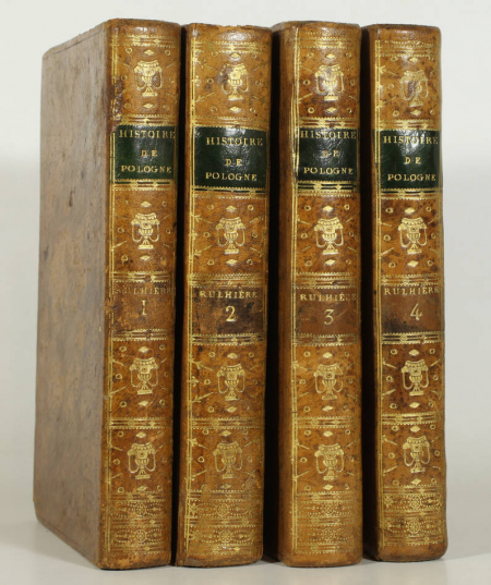 RULHIERE - Histoire de l'anarchie de Pologne - 1807 - 4 volumes - EO - Photo 0, livre ancien du XIXe siècle