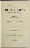 Principes scientifiques des beaux-arts + Optique et peinture - 1878 - Figures - Photo 2, livre rare du XIXe siècle