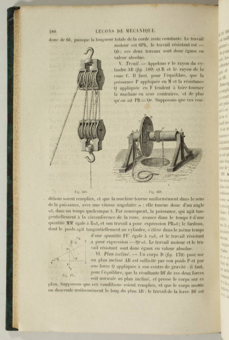 SIMON - Leçons de mécanique élémentaire - 1866 - 174 figures - Photo 0, livre rare du XIXe siècle