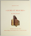 Reliures d art - Liures et reliures de Sün Evrard - BHVP, 1994 - Photo 0, livre rare du XXe siècle