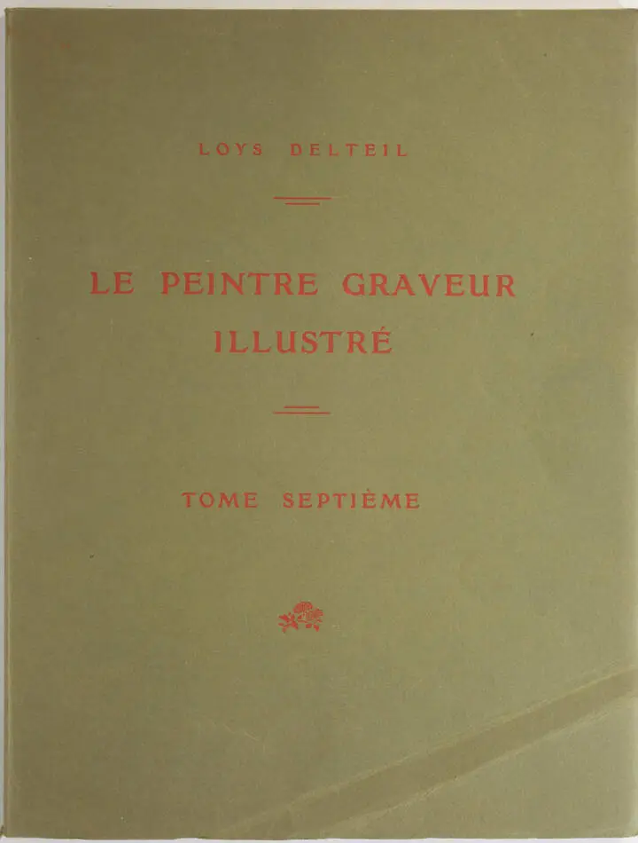 DELTEIL - Le peintre-graveur VII : Paul Huet - 1911 - Eau-forte originale - Photo 1, livre rare du XXe siècle