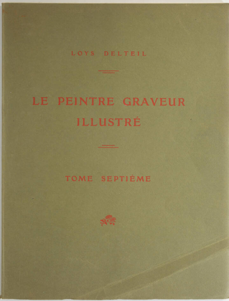 DELTEIL - Le peintre-graveur VII : Paul Huet - 1911 - Eau-forte originale - Photo 1, livre rare du XXe siècle