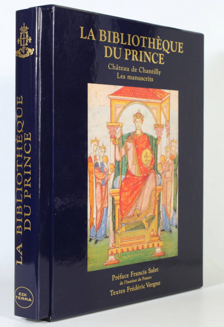 VERGNE - La bibliothèque du prince Château de Chantilly - Les manuscrits - 1995 - Photo 0, livre rare du XXe siècle