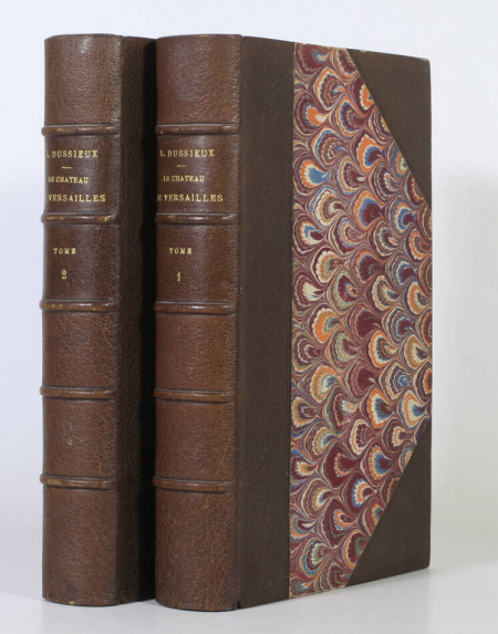 DUSSIEUX - Château de Versailles - Histoire et description - 1881 - 2 volumes EO - Photo 0, livre rare du XIXe siècle