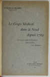 CHABERT - Le corps médical dans le Nord depuis 1789 - 1904 - Envoi - Photo 2, livre rare du XXe siècle