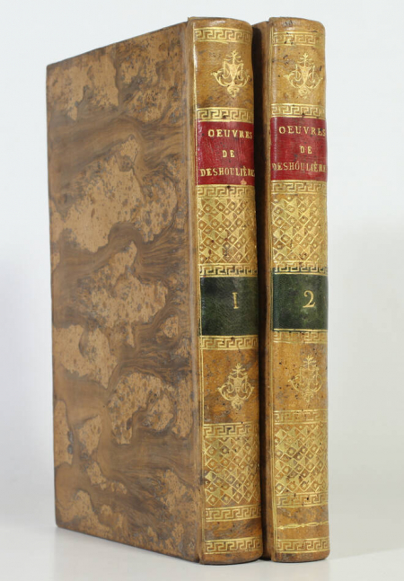 Madame DES HOULIERES - Oeuvres - 1799 - 2 volumes - Photo 0, livre ancien du XVIIIe siècle