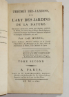 MOREL - Théorie des jardins, ou l art des jardins de la nature 1802 - 2 volumes - Photo 3, livre ancien du XIXe siècle