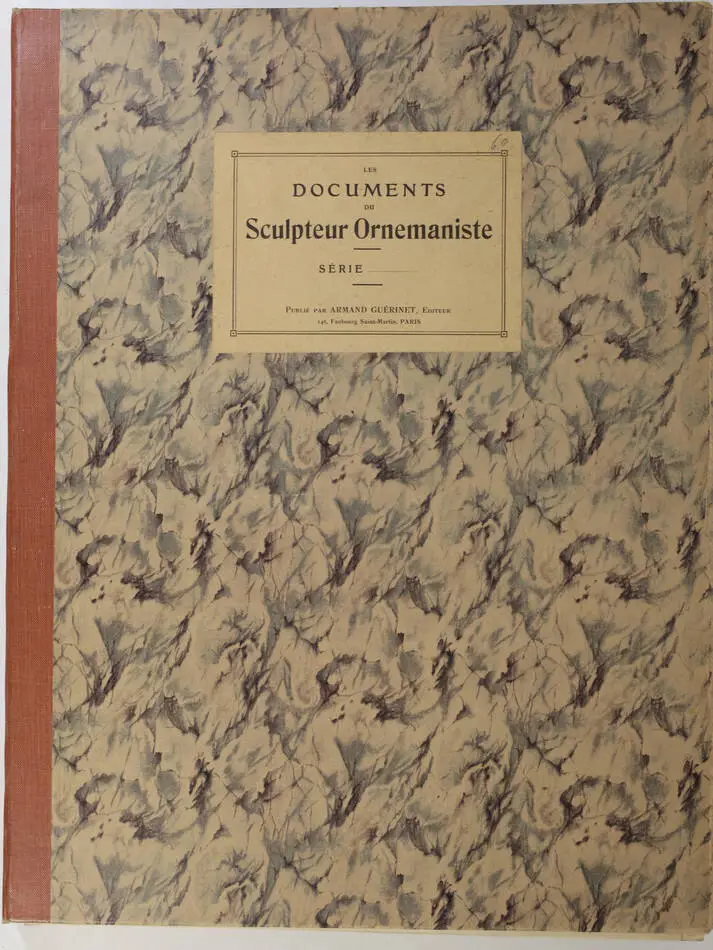 Les documents du sculpteur ornemaniste. Série 4 - Planches - vers 1900 - Photo 0, livre rare du XXe siècle