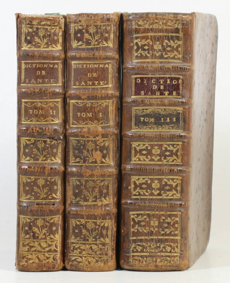 Dictionnaire portatif de santé + chirurgie 1761-1772 - 3 volumes - Photo 0, livre ancien du XVIIIe siècle