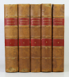 MILLIN - Antiquités nationales - 1790 - 5 volumes - 250 Planches - Photo 1, livre ancien du XVIIIe siècle