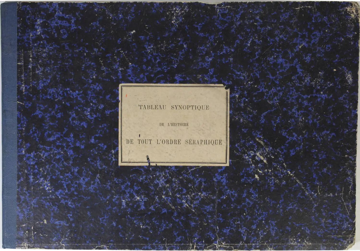 Tableau synoptique de l histoire de tout l ordre séraphique depuis 1208 - 1879 - Photo 0, livre rare du XIXe siècle