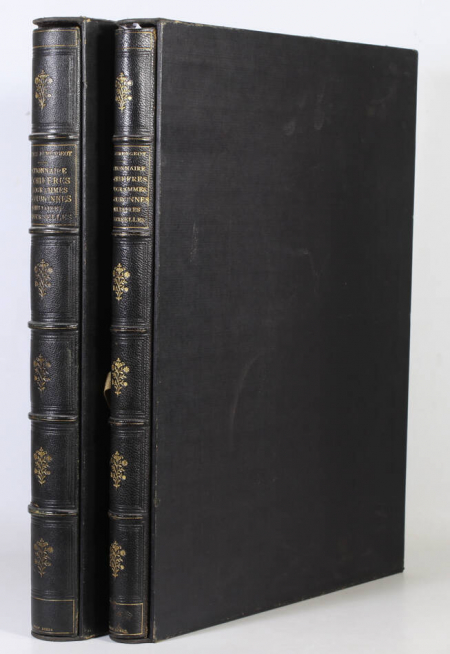 DEMENGEOT - Dictionnaire du chiffre-monogramme - 1881 - 2 volumes - Planches - Photo 0, livre rare du XIXe siècle