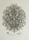 DEMENGEOT - Dictionnaire du chiffre-monogramme - 1881 - 2 volumes - Planches - Photo 1, livre rare du XIXe siècle
