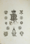 DEMENGEOT - Dictionnaire du chiffre-monogramme - 1881 - 2 volumes - Planches - Photo 5, livre rare du XIXe siècle