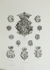 DEMENGEOT - Dictionnaire du chiffre-monogramme - 1881 - 2 volumes - Planches - Photo 6, livre rare du XIXe siècle