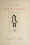 Eaux-fortes de Jules de Goncourt - Burty - 1876 - 20 planches à l eau-forte - Photo 1, livre rare du XIXe siècle