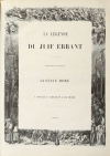 Légende du juif errant illustré par Gustave Doré 1856 - Grd in-folio, 1er tirage - Photo 1, livre rare du XIXe siècle