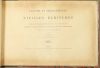 BOURMONT - Lecture et transcription des vieilles écritures 1881, in-plano - Rare - Photo 1, livre rare du XIXe siècle