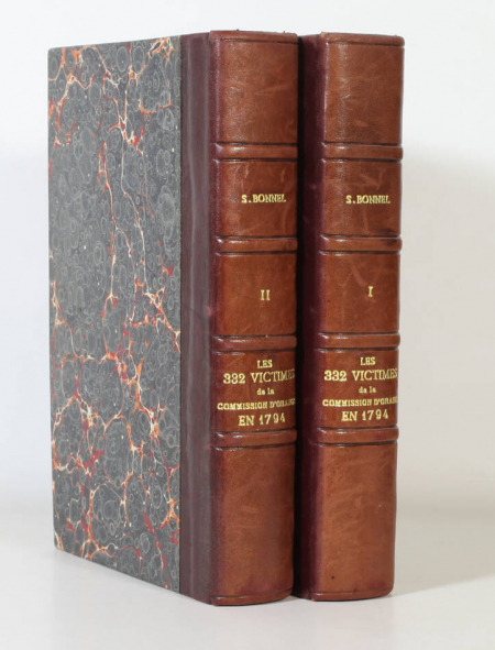 BONNEL - 332 victimes de la commission populaire d'Orange en 1794 - 2 vol - 1888 - Photo 0, livre rare du XIXe siècle