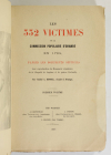 BONNEL - 332 victimes de la commission populaire d Orange en 1794 - 2 vol - 1888 - Photo 1, livre rare du XIXe siècle
