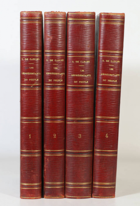 de GANGES, Représentants du peuple en mission près les armées 1791-1797 - 4 vols - Photo 0, livre rare du XIXe siècle