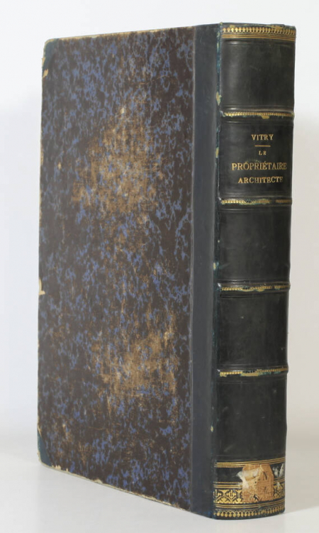 VITRY - Le propriétaire architecte - 1838 - In-4 - 100 planches - Photo 1, livre rare du XIXe siècle