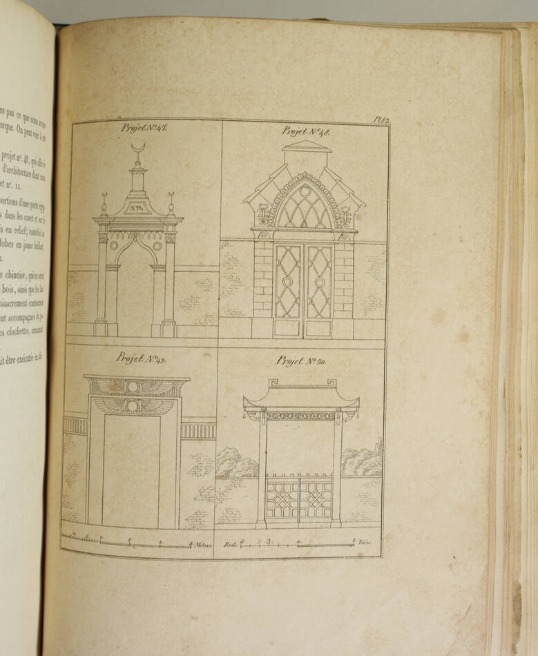 VITRY - Le propriétaire architecte - 1838 - In-4 - 100 planches - Photo 5, livre rare du XIXe siècle