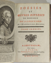 LA LOUPTIERE - Poésies et oeuvres diverses - 1768 - Photo 2, livre ancien du XVIIIe siècle