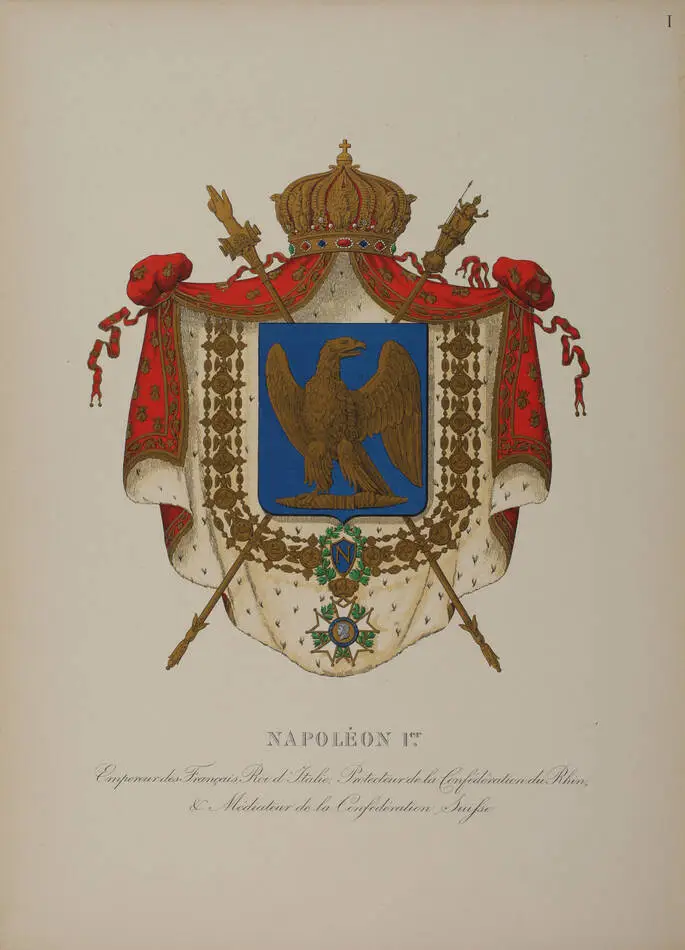 REVEREND et VILLEROY - Armorial du premier empire - Album des armoiries - 1911 - Photo 0, livre rare du XXe siècle