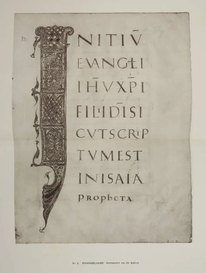 Collection Lucien Delamare - Manuscrits avec miniatures du IXe-XVe - Belin 1909 - Photo 0, livre rare du XXe siècle