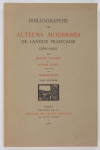 TALVART et PLACE - Bibliographie Littérature française (1801-1962) 15 : MIC-MIR - Photo 0, livre rare du XXe siècle