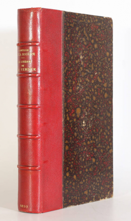 Comtesse de la Bouëre - La guerre de Vendée (1793-1796) - 1890 - EO - Photo 0, livre rare du XIXe siècle