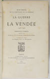 Comtesse de la Bouëre - La guerre de Vendée (1793-1796) - 1890 - EO - Photo 1, livre rare du XIXe siècle
