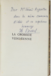 Philippe ROUSSEL - La croisade vendéenne (1793-1796) - 1960 - Relié - Envoi - Photo 1, livre rare du XXe siècle