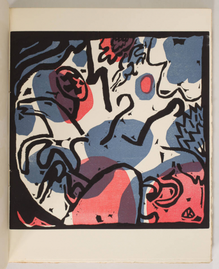KANDINSKY - Du spirituel dans l'art - 1949 - Grand bois gravé en couleurs - Photo 0, livre rare du XXe siècle