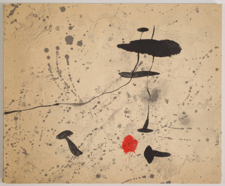 MIRO - Tracé sur l'eau - Suite d'aquarelles - 1963 - Couverture lithographiée - Photo 0, livre rare du XXe siècle