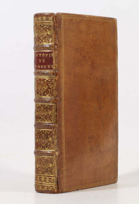 Thomas MORE - Idée d'une république heureuse, ou l'utopie - 1730 - Gravures - Photo 0, livre ancien du XVIIIe siècle