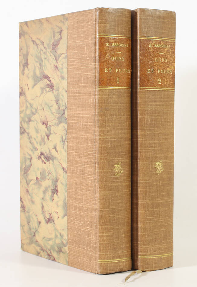 Emile BERGERAT - Ours et fours - Théâtre en chambre - 1886 - 2 volumes - Photo 0, livre rare du XIXe siècle