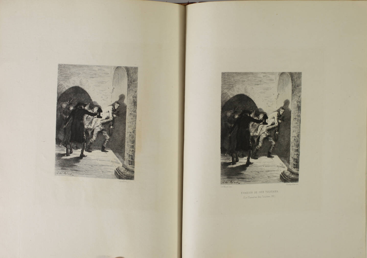 BARBEY d AUREVILLY - Le chevalier des Touches 1886 - Dessins de Julien Le Blant - Photo 0, livre rare du XIXe siècle