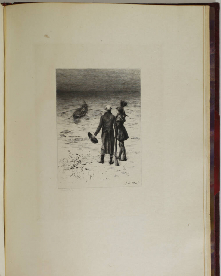 BARBEY d AUREVILLY - Le chevalier des Touches 1886 - Dessins de Julien Le Blant - Photo 4, livre rare du XIXe siècle