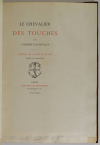 BARBEY d AUREVILLY - Le chevalier des Touches 1886 - Dessins de Julien Le Blant - Photo 5, livre rare du XIXe siècle