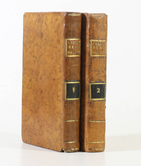 LA BRUYERE - Les caractères - Prault, 1768 - 2 volumes - Photo 0, livre ancien du XVIIIe siècle