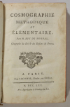 BUY de MORNAS - Cosmographie méthodique et élémentaire - 1770 - Planches - Photo 2, livre ancien du XVIIIe siècle