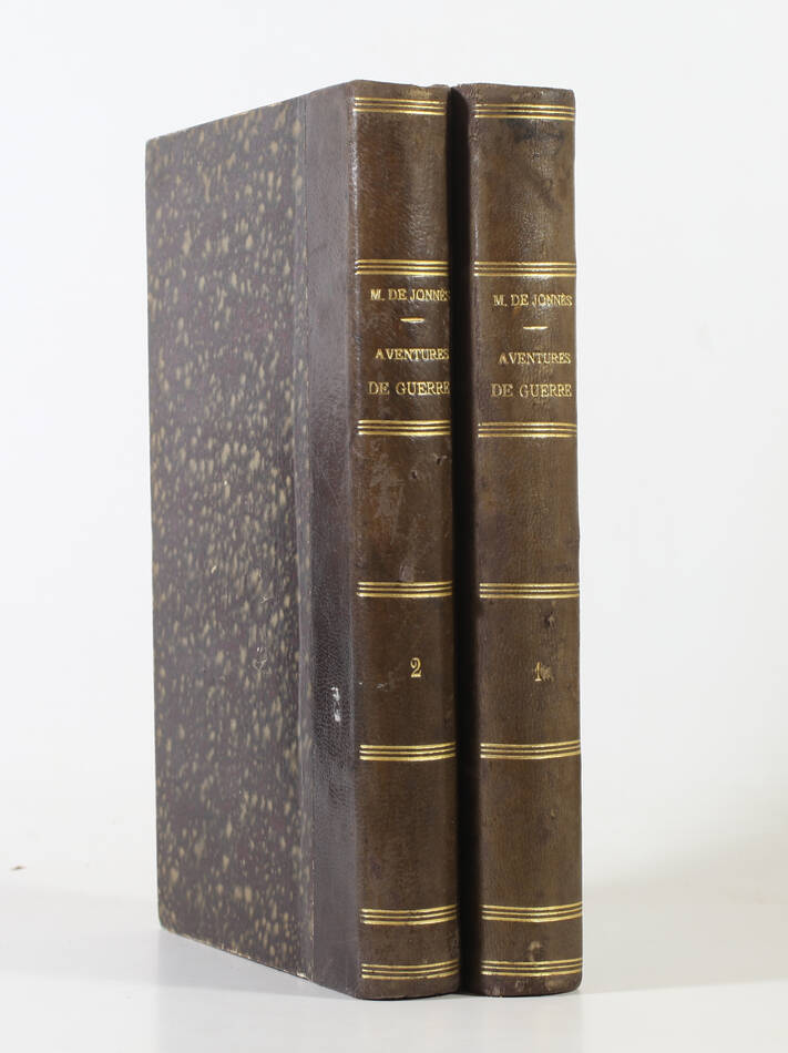 MOREAU de JONNES - Aventures de guerre,  République et Consulat - 1858 - Photo 0, livre rare du XIXe siècle