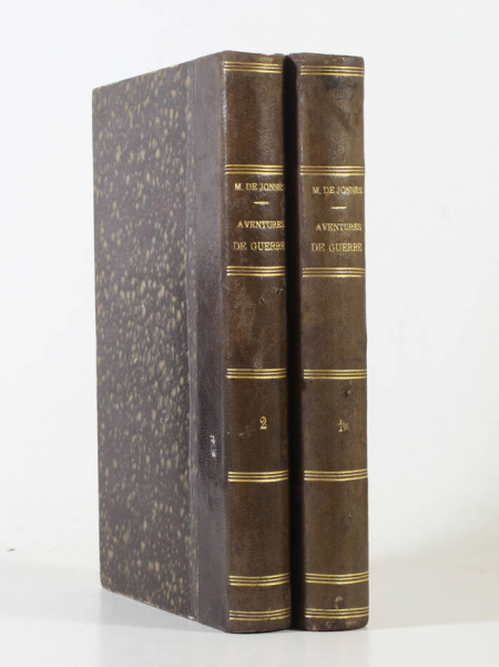 MOREAU de JONNES. Aventures de guerre au temps de la République et du Consulat, livre rare du XIXe siècle