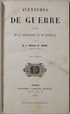 MOREAU de JONNES - Aventures de guerre,  République et Consulat - 1858 - Photo 1, livre rare du XIXe siècle