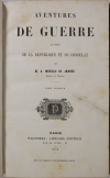 MOREAU de JONNES - Aventures de guerre, République et Consulat - 1858 - Photo 1, livre rare du XIXe siècle